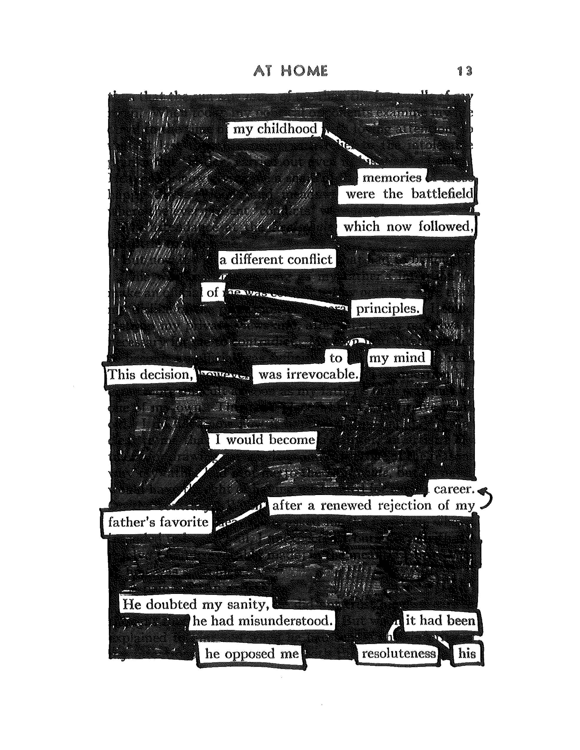 Blackout Poetry With The Book Thief Magistra Monson